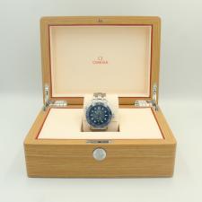 Gents Omega Seamaster 21030422003003 Stainless Steel case with Summer Blue dial