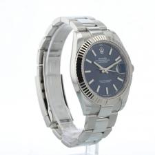 Gents Rolex Datejust 41 126334 Steel case with Blue dial