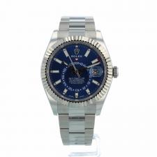 Gents Rolex Sky Dweller 326934 Steel case with Blue dial