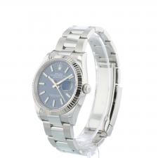 Gents Rolex DateJust 36 126234 Stainless Steel case with Blue dial