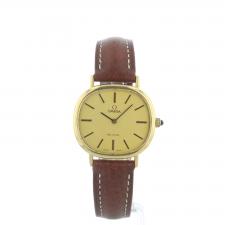 Gents Omega DeVille  G/P case with Gilt dial