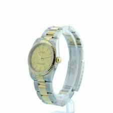 Ladies Rolex Oyster Perpetual 31 77513 18ct Yellow Gold   Stainless Steel case with Gilt dial