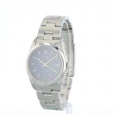 Gents Rolex Air King 14000 Steel case with Blue dial