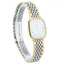 Gents Omega DeVille 1061 Gold Plated Stainless Steel case with White dial
