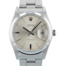 Gents Rolex OysterDate 6694 Steel case with Silver dial