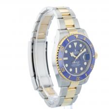 Gents Rolex Submariner Date 126613LB 18ct Yellow Gold Stainless Steel case with Blue dial