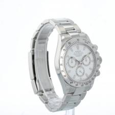 Gents Rolex Daytona 116520 Steel case with White dial