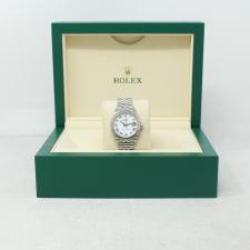 Ladies Rolex DateJust 31 278274 Steel case with White dial