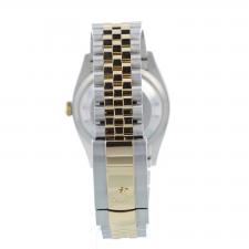 Gents Rolex DateJust 36 126233 18ct Yellow Gold Stainless Steel case with Champagne Diamond dial