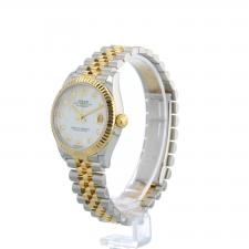 Ladies Rolex DateJust 31 278273 18ct Yellow Gold   Stainless Steel case with MOP Diamond dial