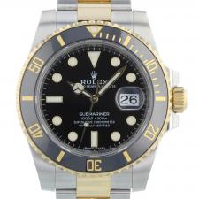 Gents Rolex Submariner Date 116613LN 18ct Yellow Gold   Stainless Steel case with Black dial