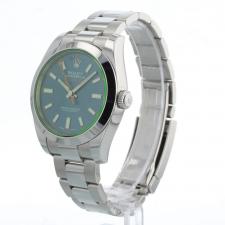 Gents Rolex Milgauss 116400GV Steel case with Blue dial
