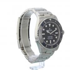 Gents Rolex Submariner Non Date 124060 Steel case with Black dial