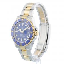 Gents Rolex Submariner Date 126613LB 18ct Yellow Gold Stainless Steel case with Blue dial
