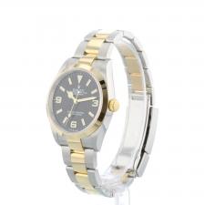 Gents Rolex Explorer 124273 18ct Yellow Gold   Stainless Steel case with Black dial