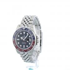 Gents Rolex GMT Master II 126710BLRO Stainless Steel case with Black dial
