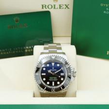 Gents Rolex Deep Sea 136660 Stainless Steel case with Blue/Black dial