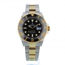 Gents Rolex Sea Dweller 126603 18ct Yellow Gold   Stainless Steel case with Black dial