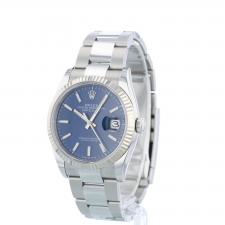 Gents Rolex DateJust 36 126234 Stainless Steel case with Blue dial