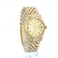 Gents Rolex DateJust 36 1601 18ct Yellow Gold case with Gilt dial