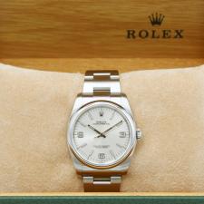 Gents Rolex Oyster Perpetual 36 116000 Steel case with Silver dial