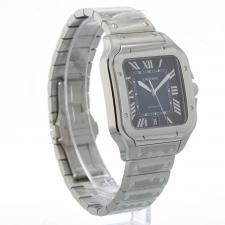 Gents Cartier Santos WSSA0030 Steel case with Blue dial