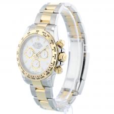 Gents Rolex Daytona 116503 18ct Yellow Gold Stainless Steel case with White dial