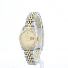 Ladies Rolex DateJust 69173 18ct Yellow Gold   Stainless Steel case with Gilt dial