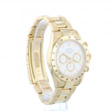 Gents Rolex Daytona 16528 18 CT case with White dial