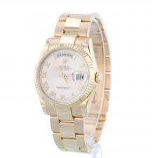 Gents Rolex Day Date 118235 18ct Rose Gold case with Sundust dial