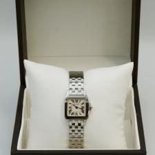 Ladies Cartier Santos Demoiselle 2698 Steel case with Cream dial