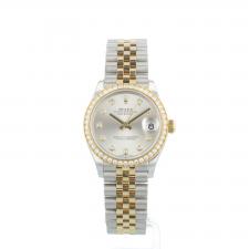 Ladies Rolex DateJust 31 278383RBR 18ct Yellow Gold   Stainless Steel case with Silver Diamond Dot dial