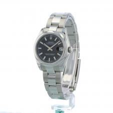 Ladies Rolex DateJust 31 178240 Stainless Steel case with Black dial