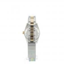 Ladies Rolex Oyster Perpetual 76183 18ct Yellow Gold   Stainless Steel case with Silver dial