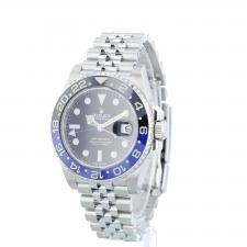 Gents Rolex GMT Master II 126710BLNR Stainless Steel case with Black dial