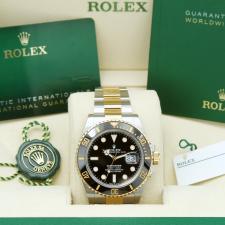 Gents Rolex Submariner Date 126613LN 18ct Yellow Gold Stainless Steel case with Black dial