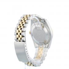Gents Rolex DateJust 16233 18ct Yellow Gold Stainless Steel case with Gilt Tapestry dial