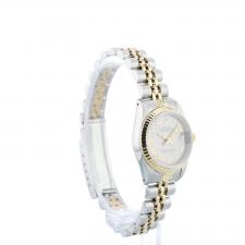 Ladies Rolex Datejust 69173 18ct Yellow Gold Stainless Steel case with Silver dial
