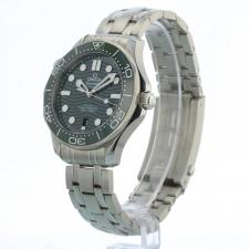 Gents Omega Seamaster 210.30.42.20.10.001 Steel case with Green Wave dial