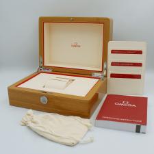 Gents Omega Seamaster Co-Axial 21032422001001 Steel case with Black Wave dial