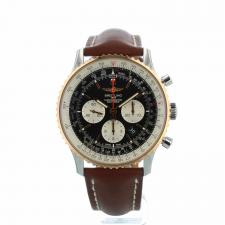 Gents Breitling Navitimer UB012721/BE18 18ct Yellow Gold   Stainless Steel case with Black dial