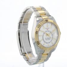 Gents Rolex Sky Dweller 326933 18ct Yellow Gold   Stainless Steel case with White dial