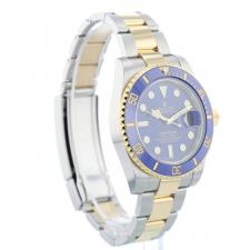 Gents Rolex Submariner Date 116613LB 18ct Yellow Gold   Stainless Steel case with Blue dial