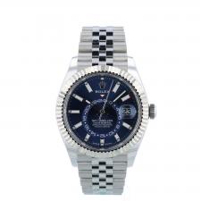 Gents Rolex Sky Dweller 336934 Stainless Steel case with Blue dial