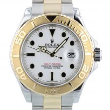 Gents Rolex Yacht-Master 16623 18ct Yellow Gold   Stainless Steel case with White dial