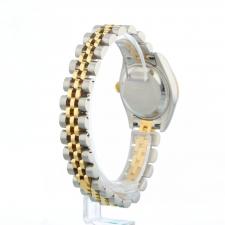 Ladies Rolex Datejust 179173 18ct Yellow Gold   Stainless Steel case with Champagne dial