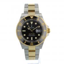Gents Rolex Sea Dweller 126603 18ct Yellow Gold   Stainless Steel case with Black dial