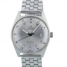 Gents Omega Geneve  Gold Plated   Stainless Steel case with Ivory dial