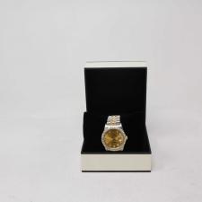 Gents Rolex Datejust 36 16233 18ct Yellow Gold   Stainless Steel case with Gilt Diamond dial