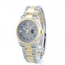 Gents Rolex Datejust 36 126233 18ct Yellow Gold   Stainless Steel case with Wimbledon dial